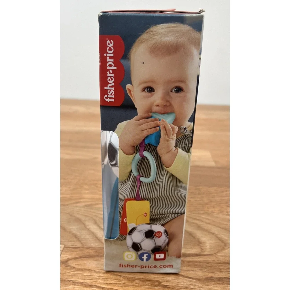 Fisher Price Just For Kicks Soccer Infant Toy Gift Set NEW